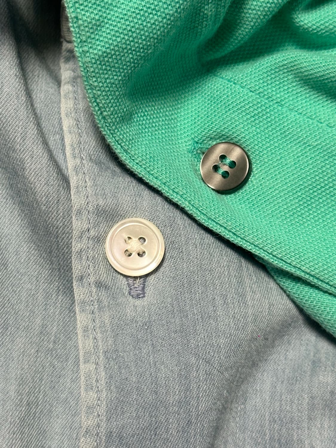 Theory 띠어리 데님셔츠/L/100-105 라이트블루 상품이미지5