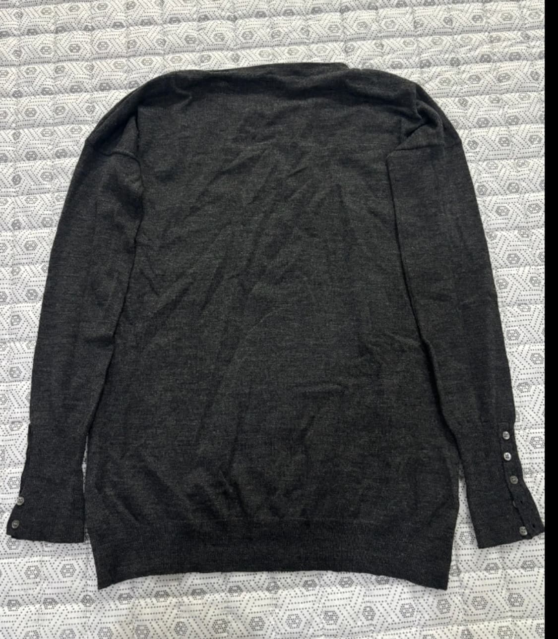 한섬 띠어리 Theory 여성 다크 그레이 니트 ~55반 상품이미지2