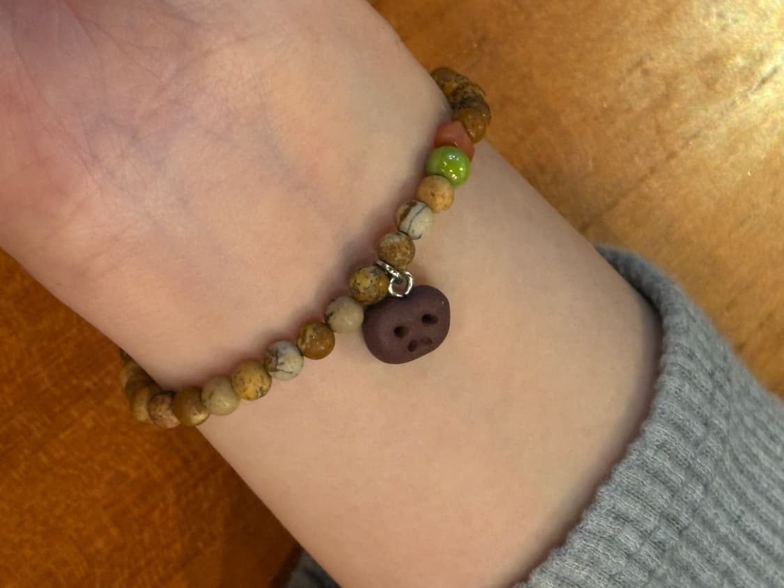 [핸드메이드] 귀여운 감자 팬던트 비즈팔찌 (무료배송) 상품이미지7