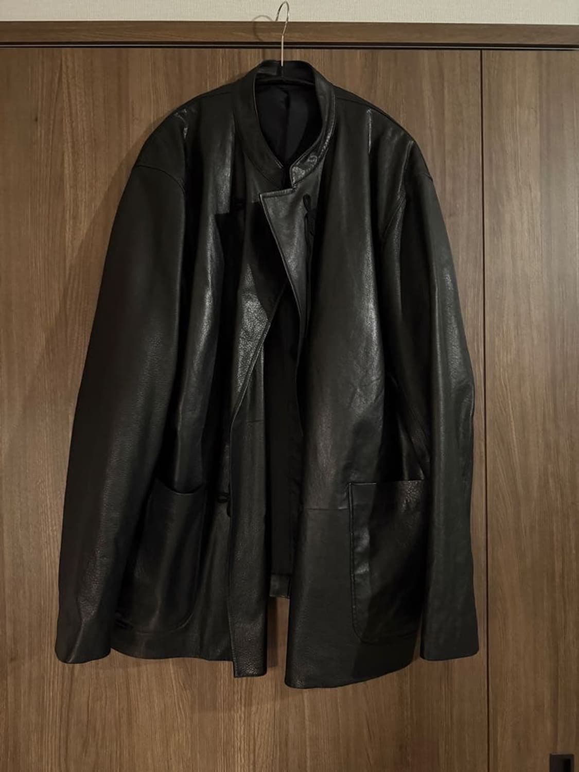 25ss Sheep Leather Stand Collar Jacket 상품이미지2
