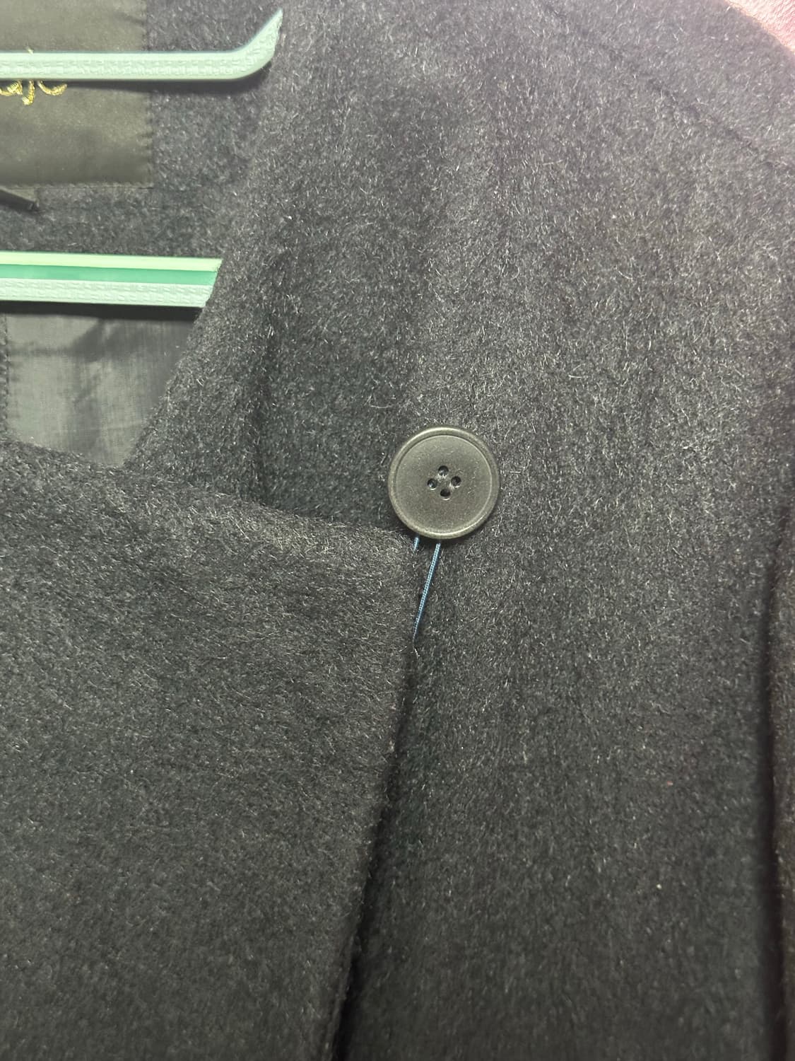 빈티지 네이비 코트 상품이미지3