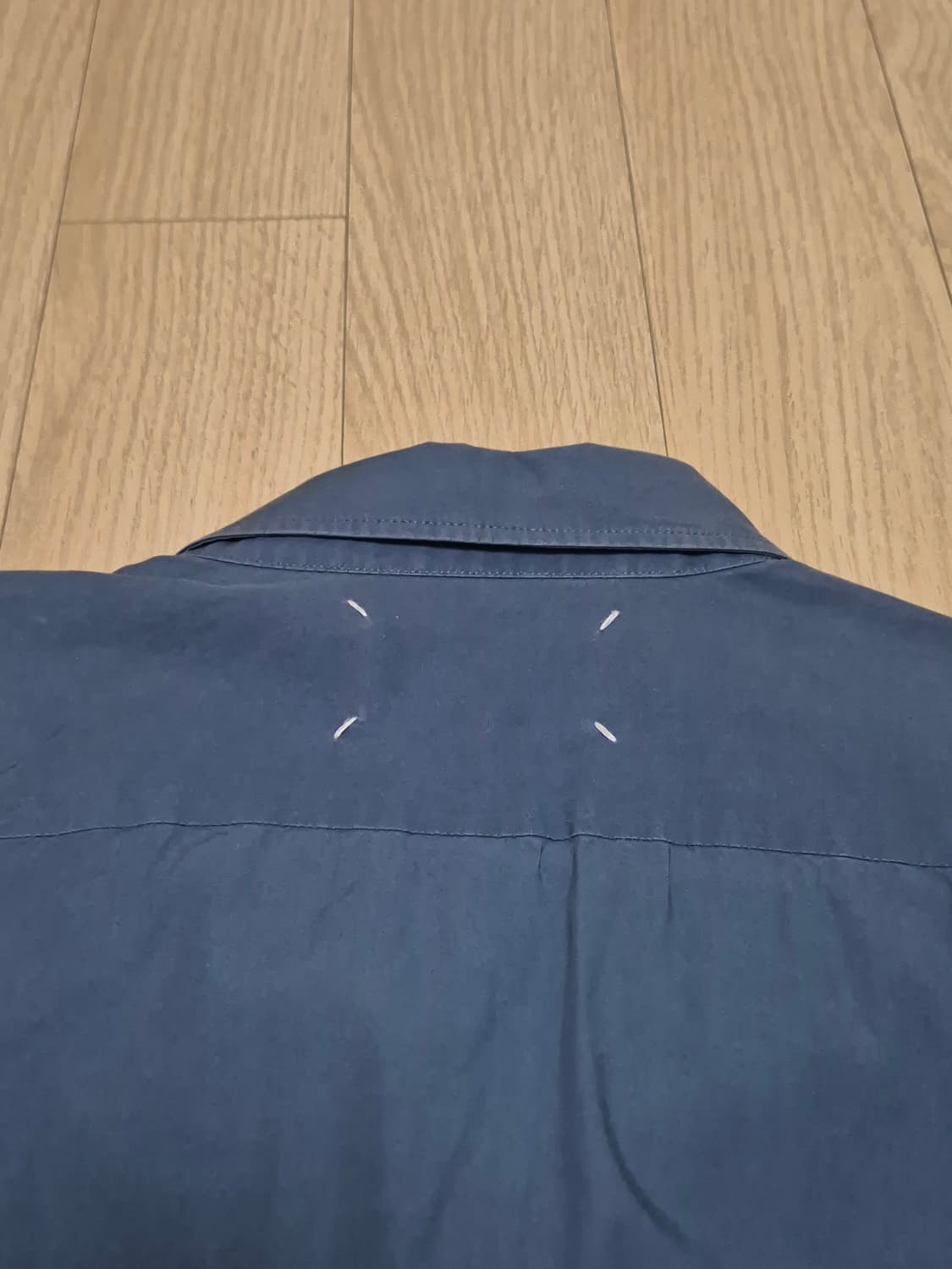 메종 마틴 마르지엘라 옅은 네이비 셔츠 상품이미지3