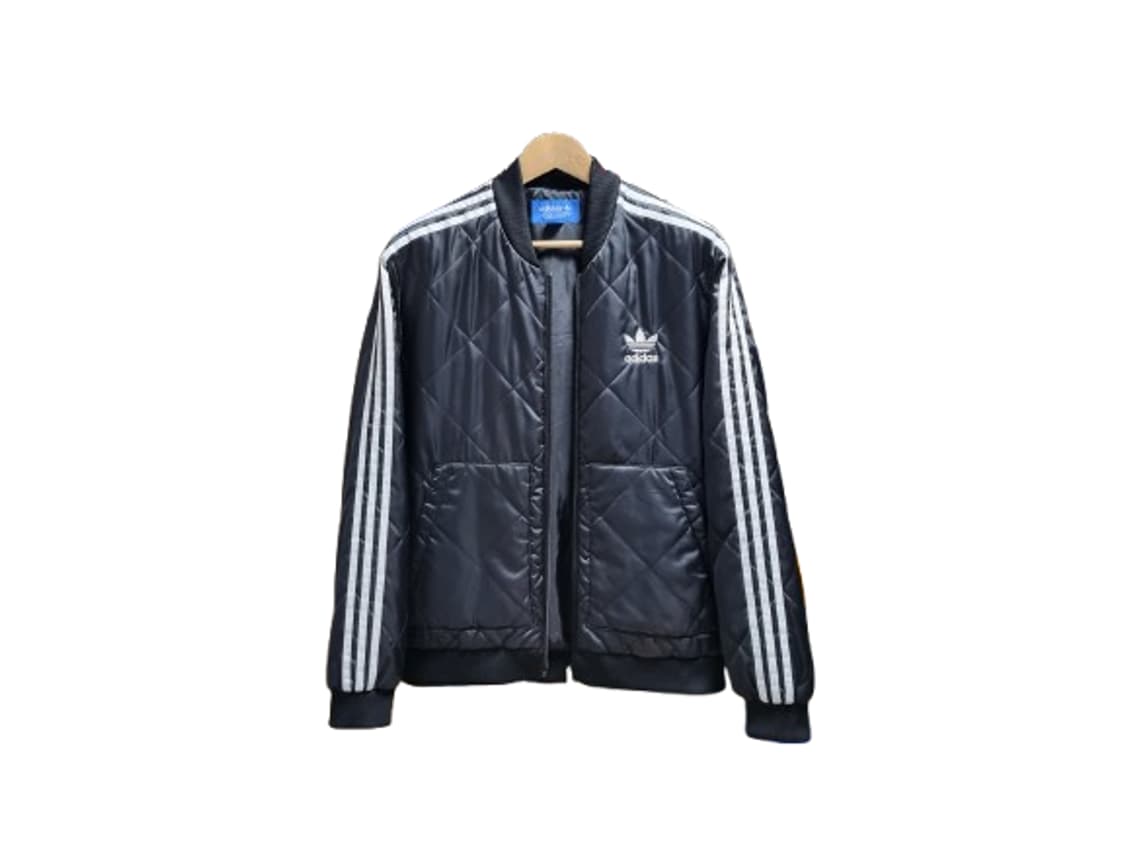 남성 아디다스 불꽃 슈퍼스타 퀼티드 프리미엄 경량 패딩 봄퍼 자켓 점퍼 상품이미지2