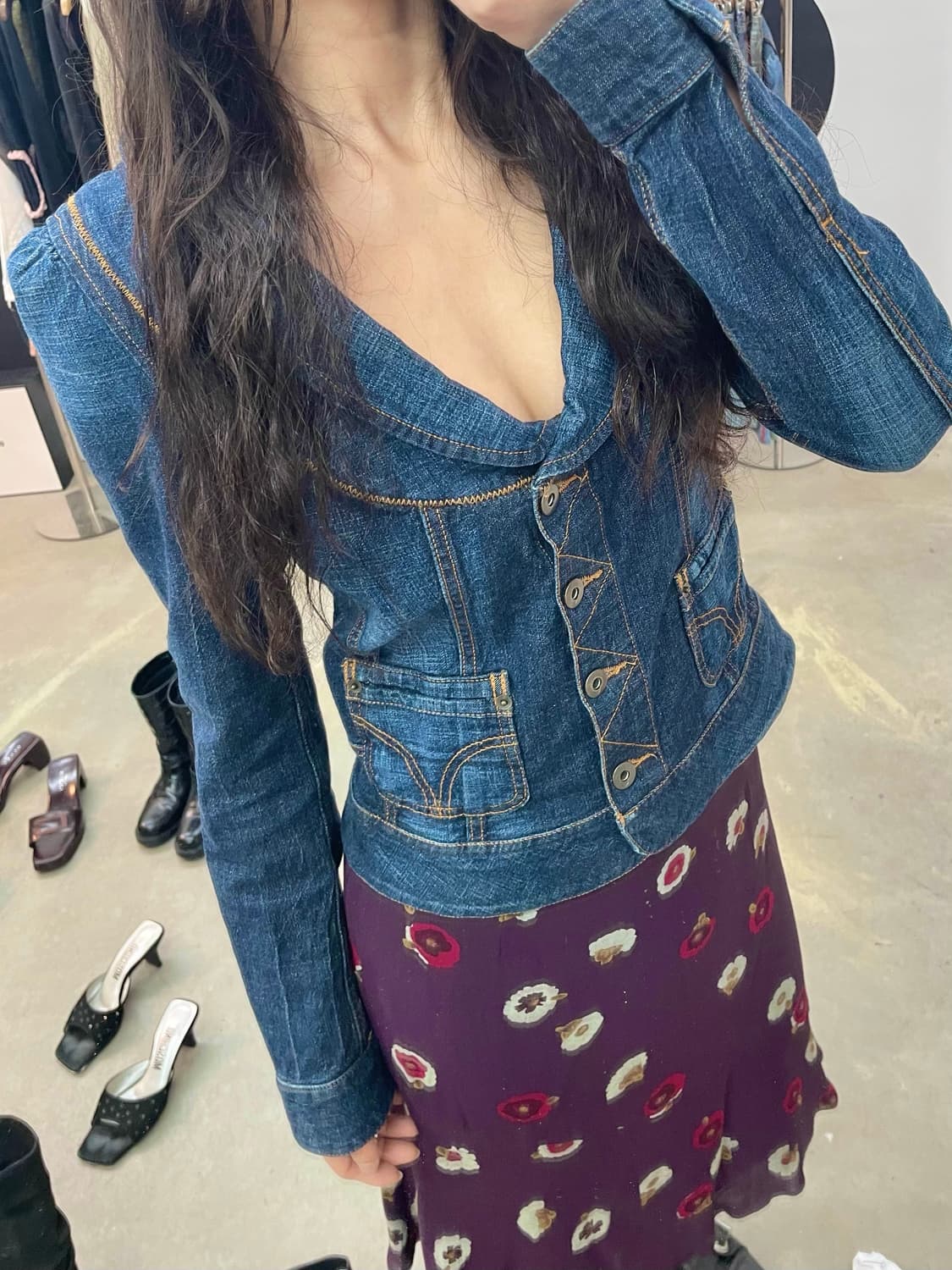 Dolce&Gabbana 데님 자켓 상품이미지1