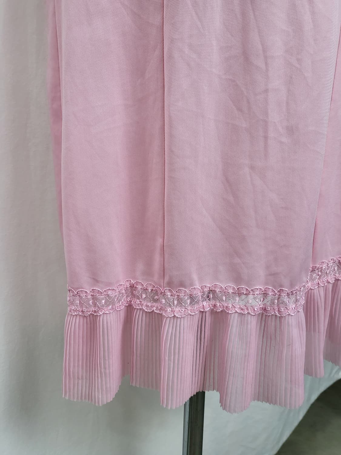 빈티지 밀레니얼 핑크 쉬폰 슬립 드레스 상품이미지4