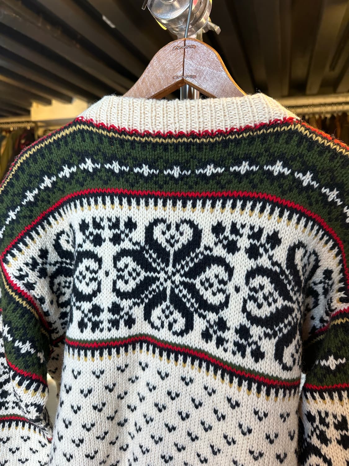 Sundt 핸드 니트 헤비 울 노르웨이 노르딕 스웨터 상품이미지7