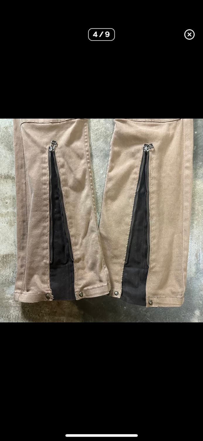 no id 2way zip gimmick cargo pants 상품이미지4