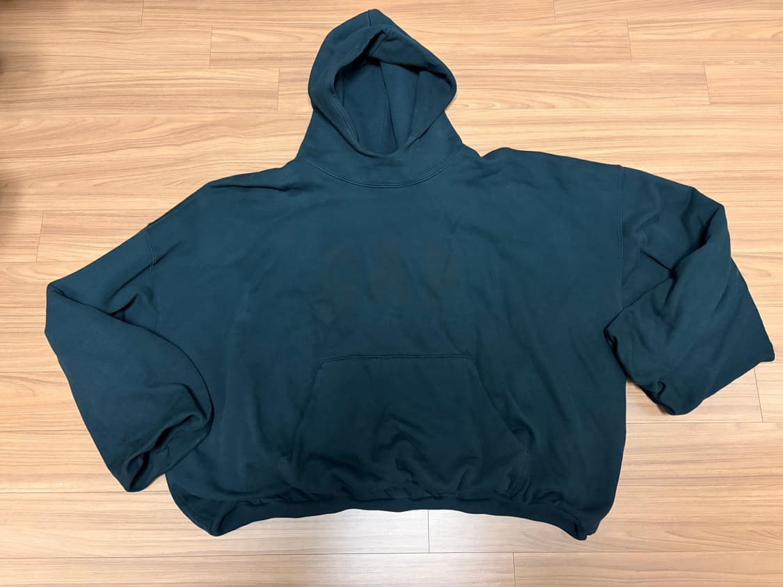 이지 갭 엔지니어드 바이 발렌시아가 도브 후드 워시드블랙 L 상품이미지1