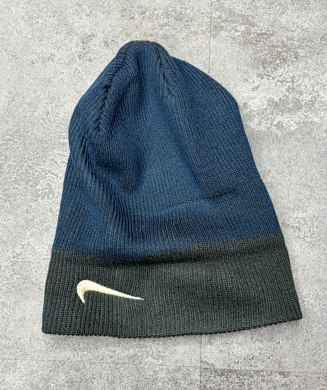 90s 나이키 비니 네이비/블랙 스우시 로고 상품이미지3