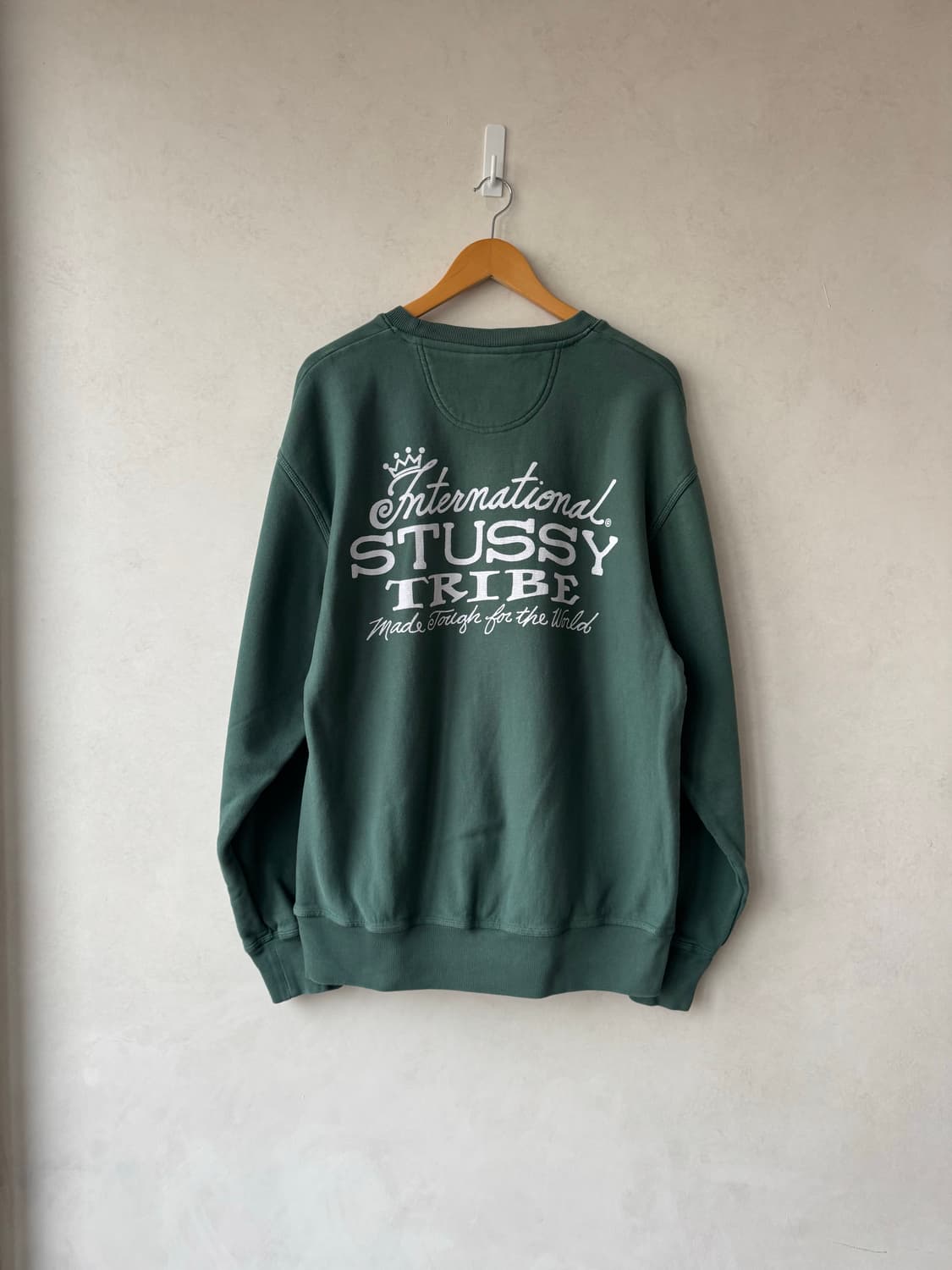 스투시 이스트 피그먼트 다이드 맨투맨 상품이미지8