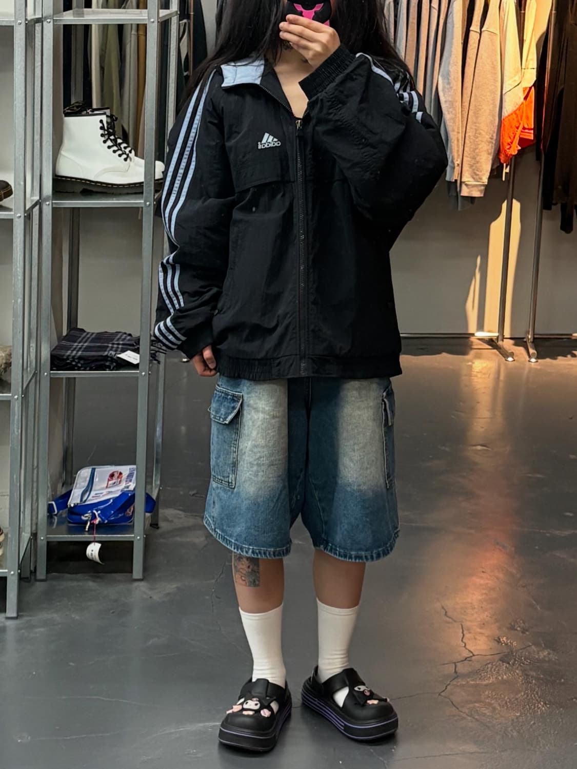 아디다스 올드스쿨 후디 바람막이 A1467 상품이미지1