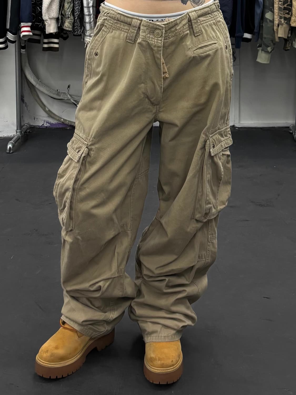 AMX 베이지 카고팬츠 상품이미지3