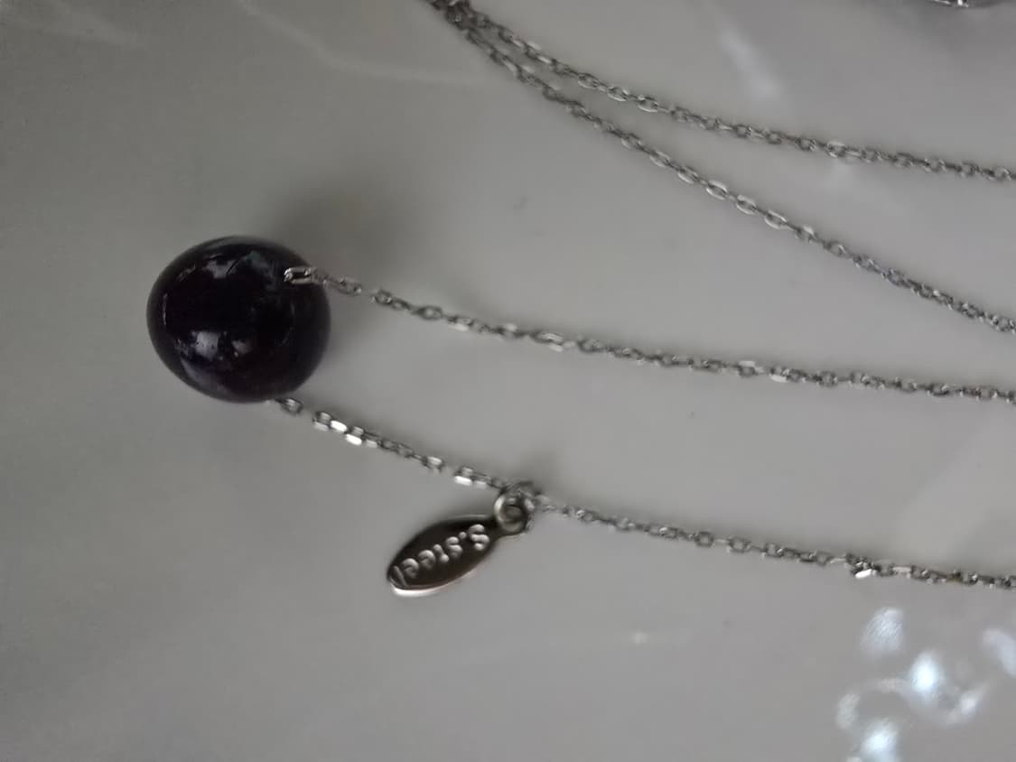 써지컬스틸 원석목걸이_오닉스 상품이미지4