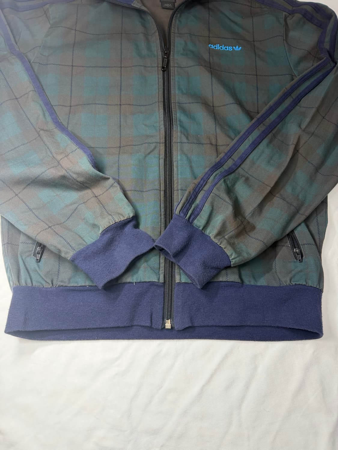 00s 아디다스 져지 체크 트랙탑 베켄바우어 상품이미지9