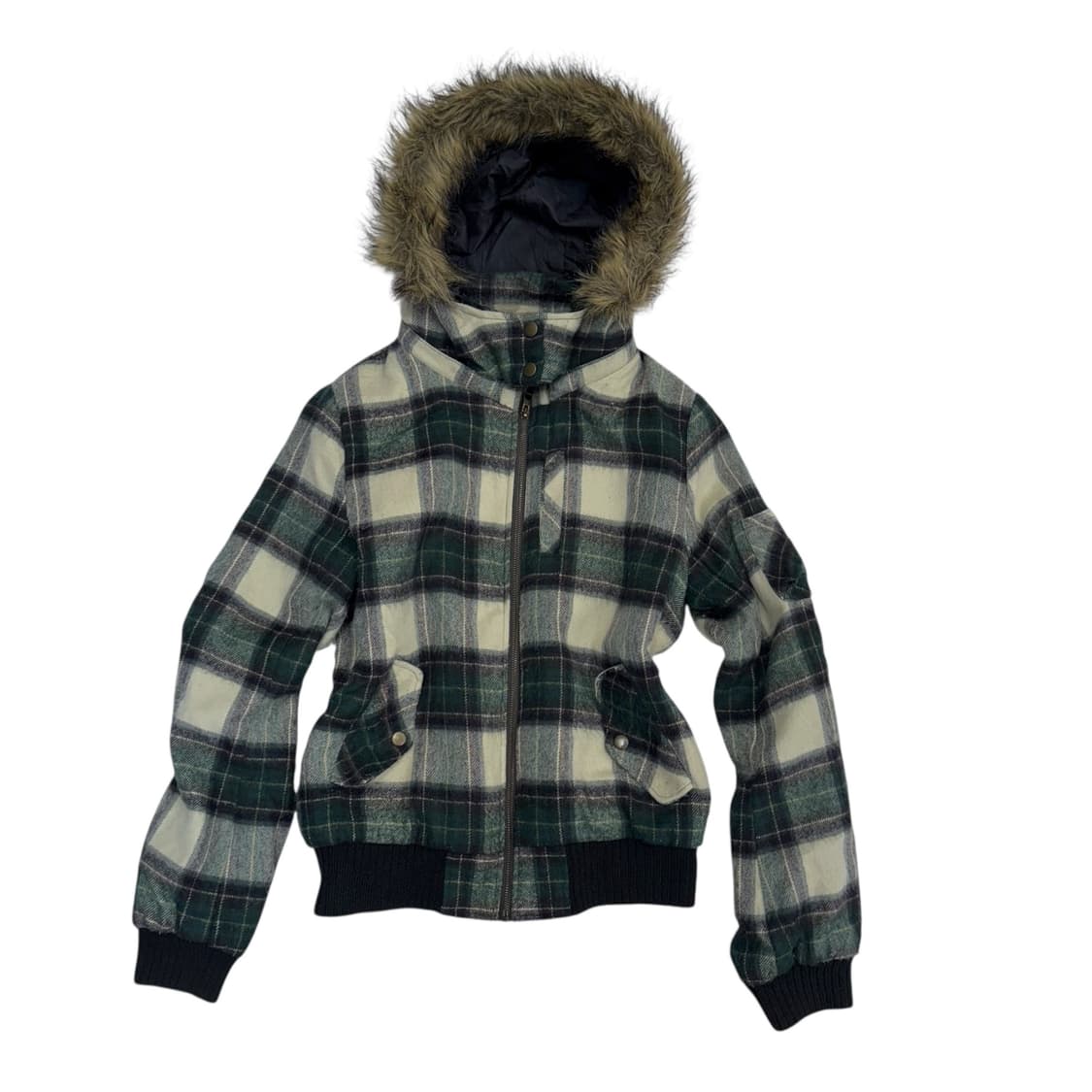 Green Check Nerd zip-up 상품이미지1