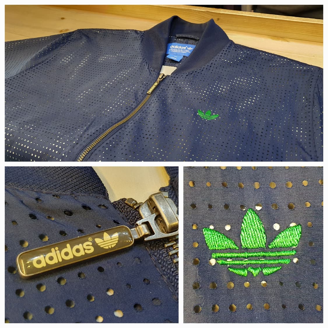 (새상품)100.아디다스 펀칭 스텐점퍼 상품이미지3