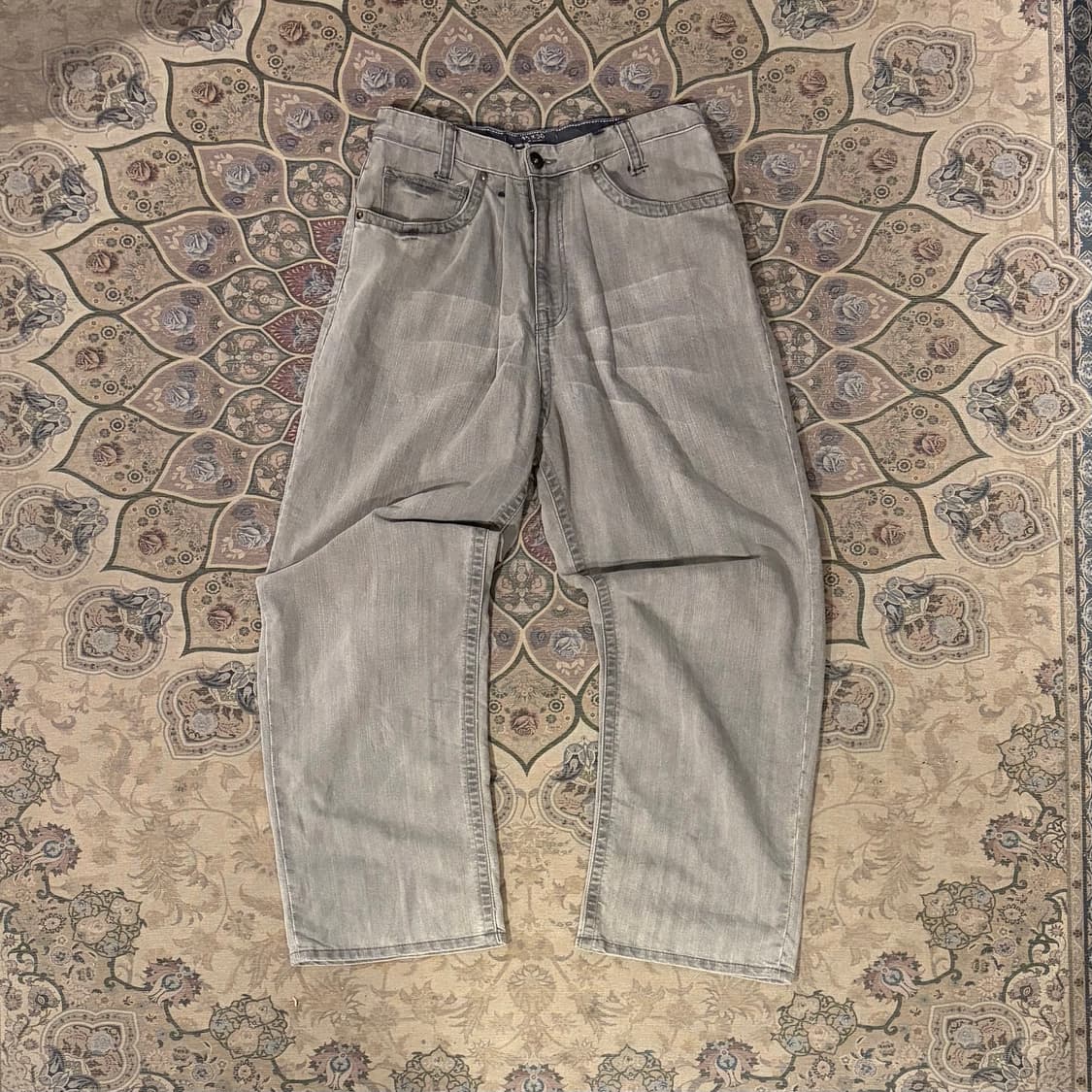 Vtg 그레이 와이드 힙합팬츠 상품이미지3