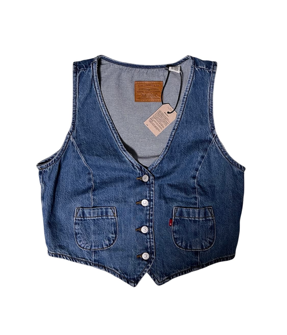 (새상품) 리바이스 데님 조끼 베스트 S 상품이미지1