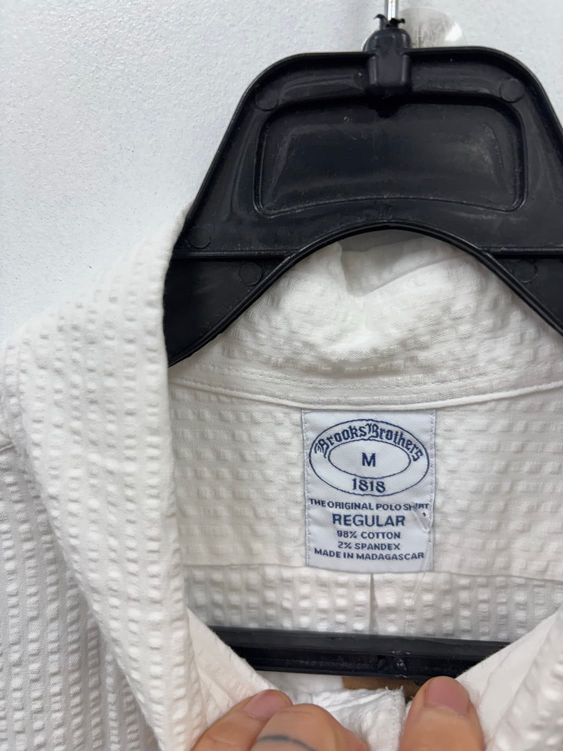 브룩스 브라더스 시어서커 셔츠  상품이미지4