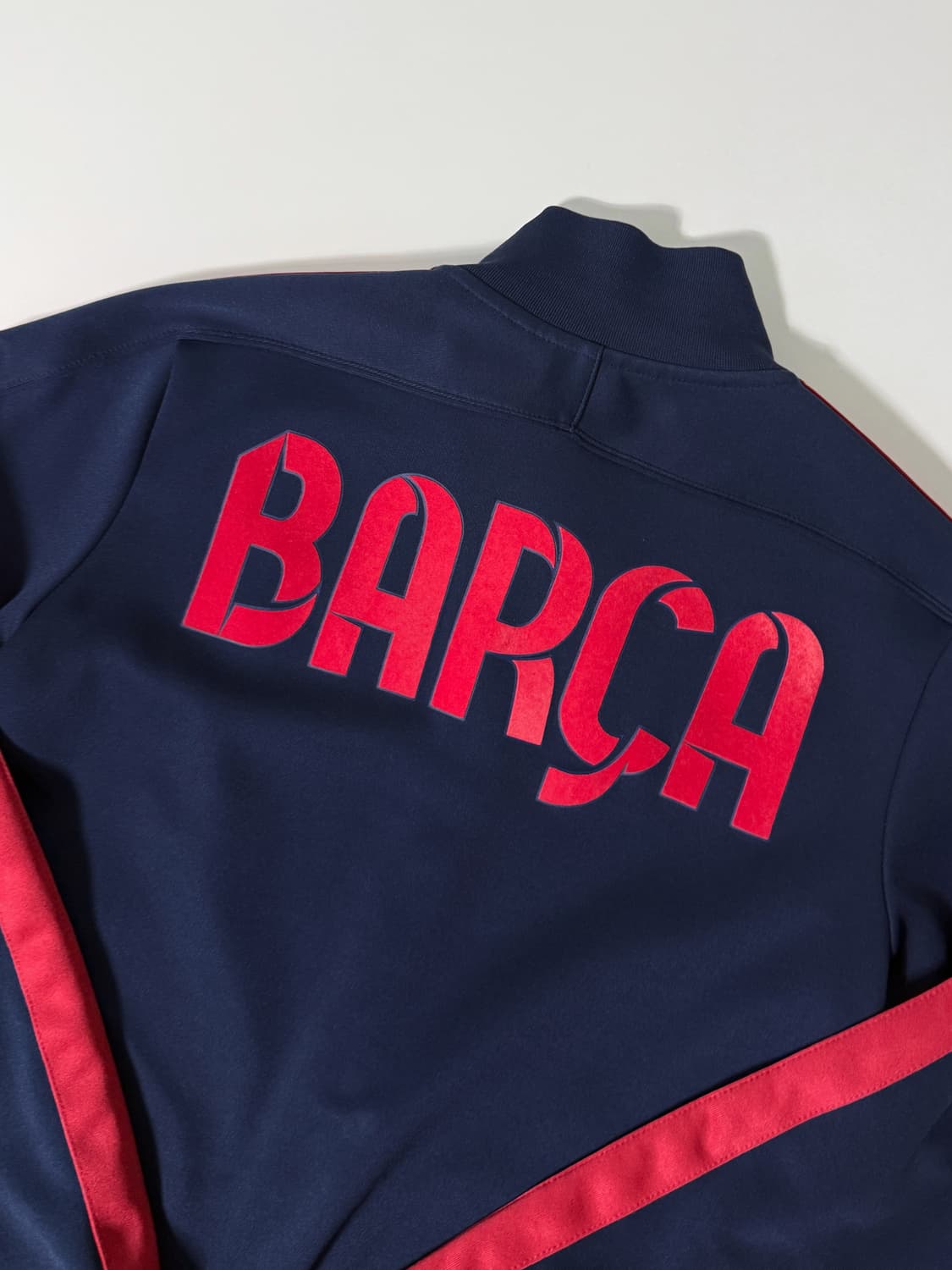 나이키 루즈핏 바르셀로나 14-15 남빨 배색 트랙 져지 상품이미지4