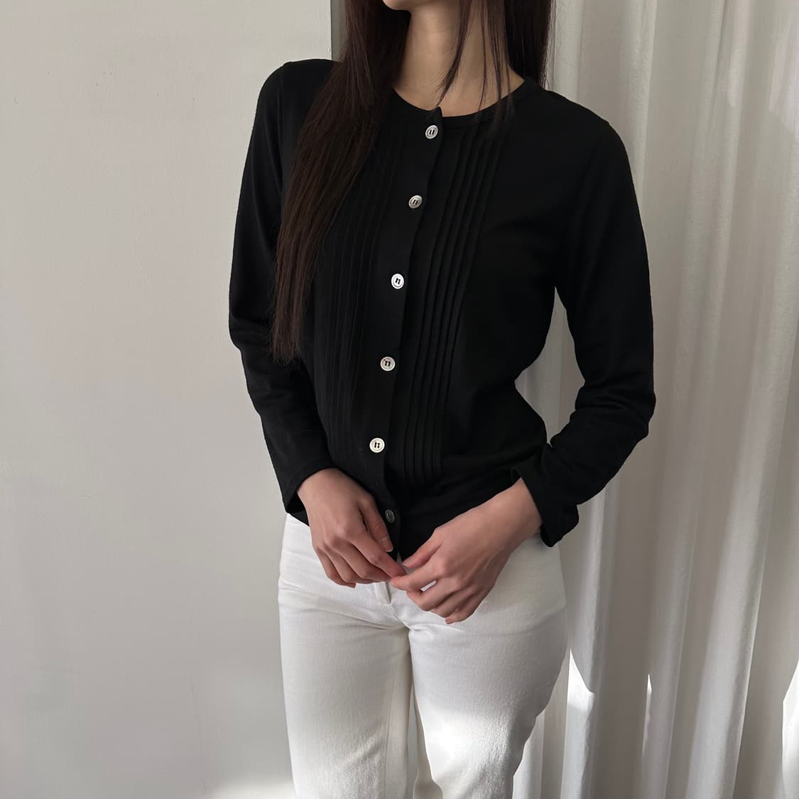 요지야마모토 y's for living 가디건 상품이미지1