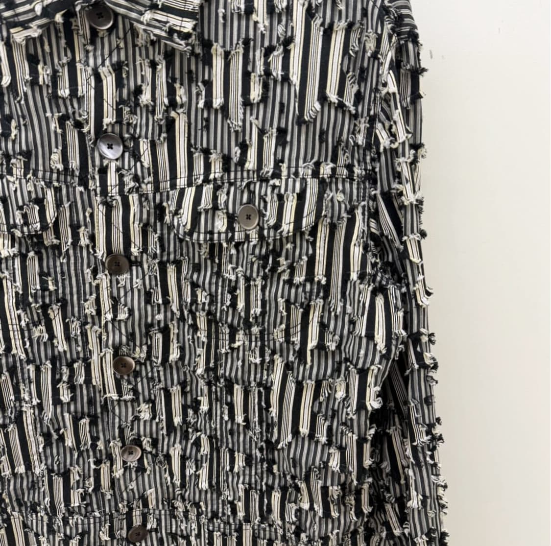 마수 자카드 스타 자켓 상품이미지5