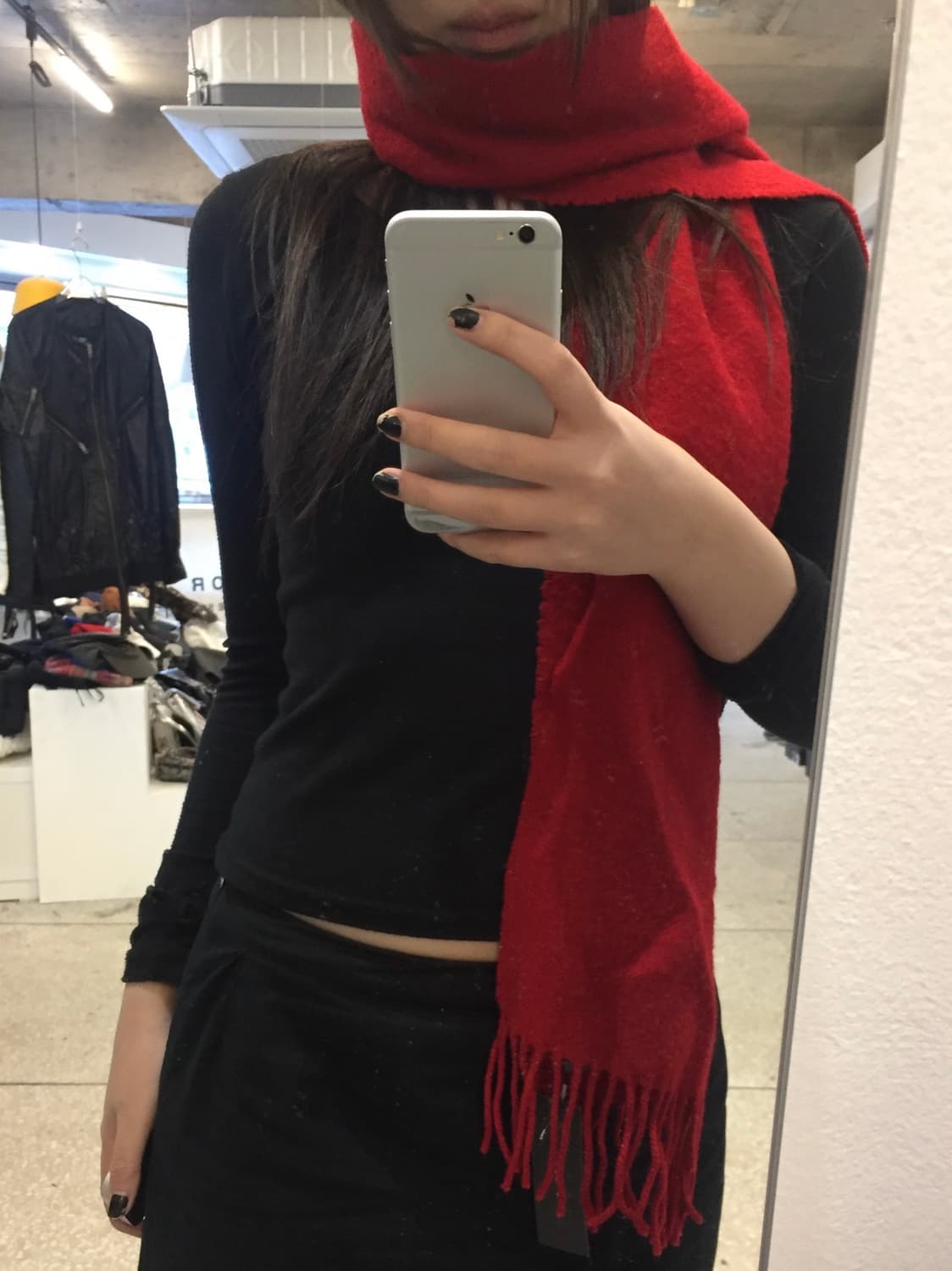 Polo Ralph Lauren Wool Fringe Scarf  상품이미지1