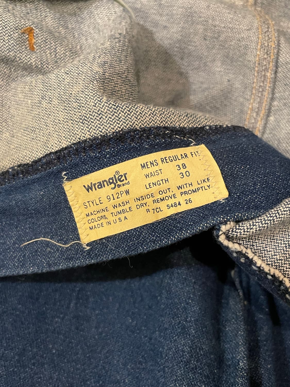 80s Vintage Wrangler Denim Pants 상품이미지9