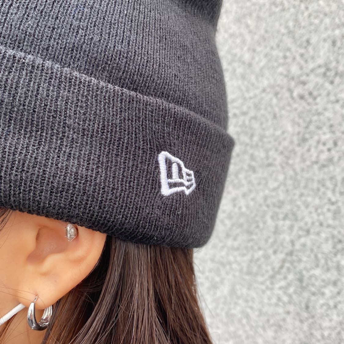 뉴에라(New Era) NFL 라스베이거스 레이더스 커프 비니 - 블랙 상품이미지3