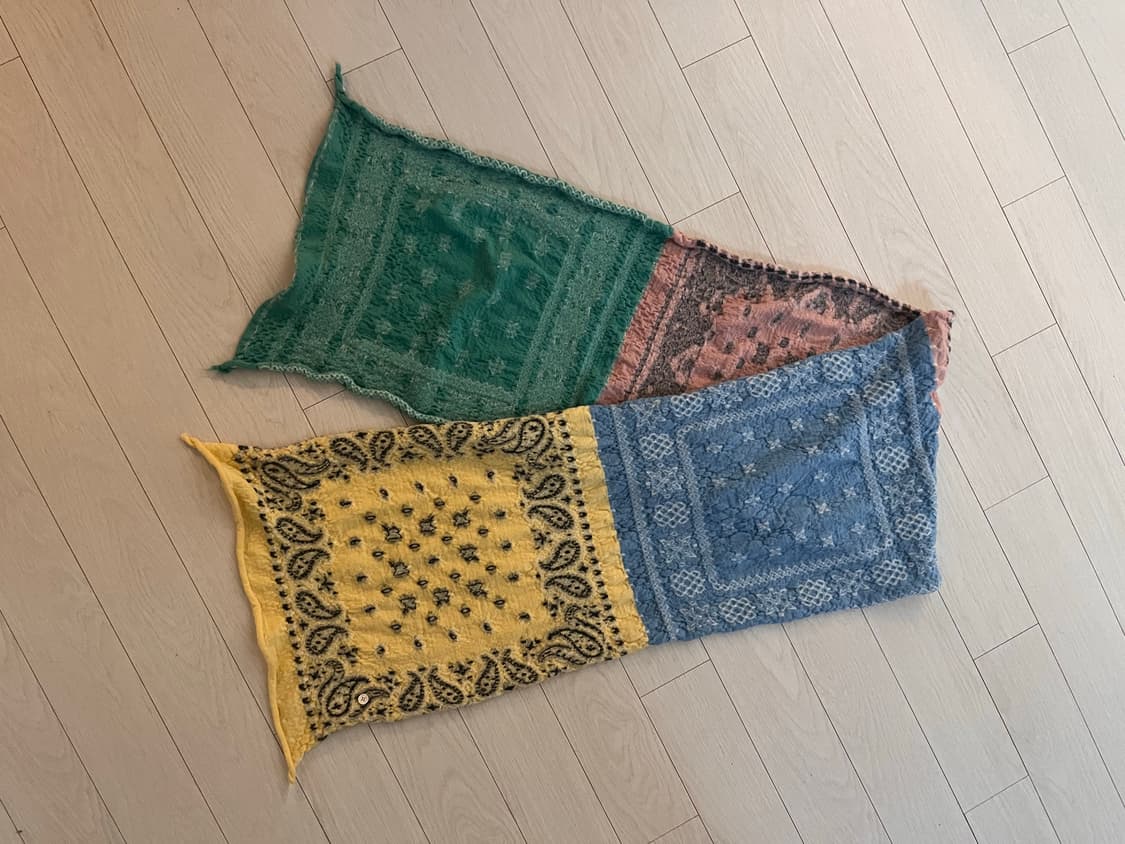 Kapital 캐피탈 울 파스텔 스카프 상품이미지5