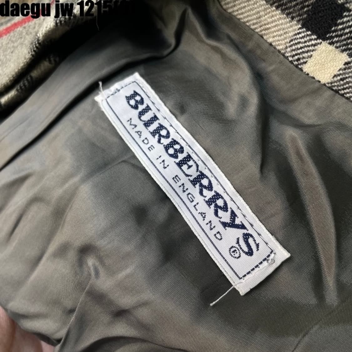 버버리 그레이 정품 스커트 상품이미지3