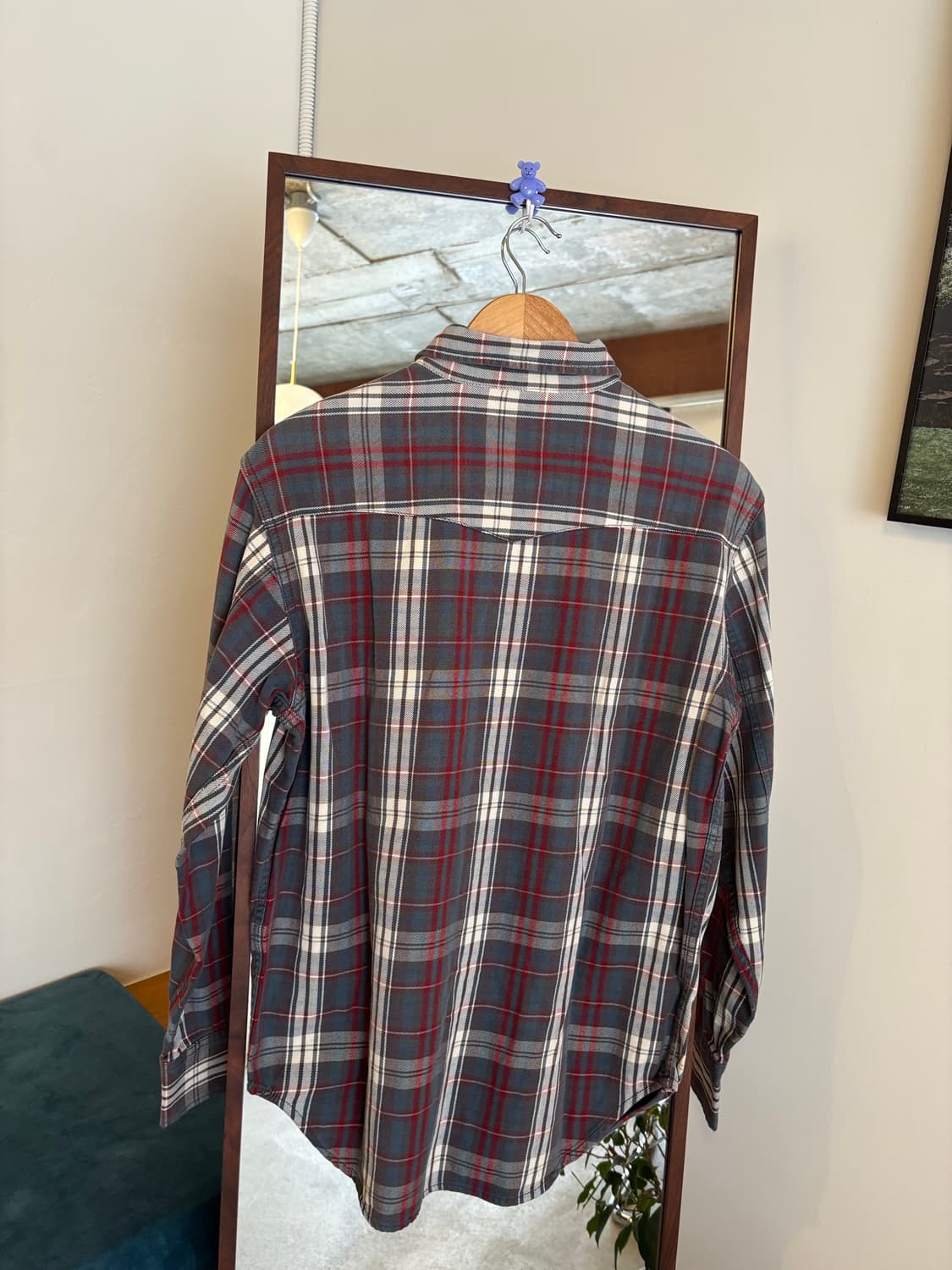 리바이스 레드탭 웨스턴 체크 셔츠 상품이미지4