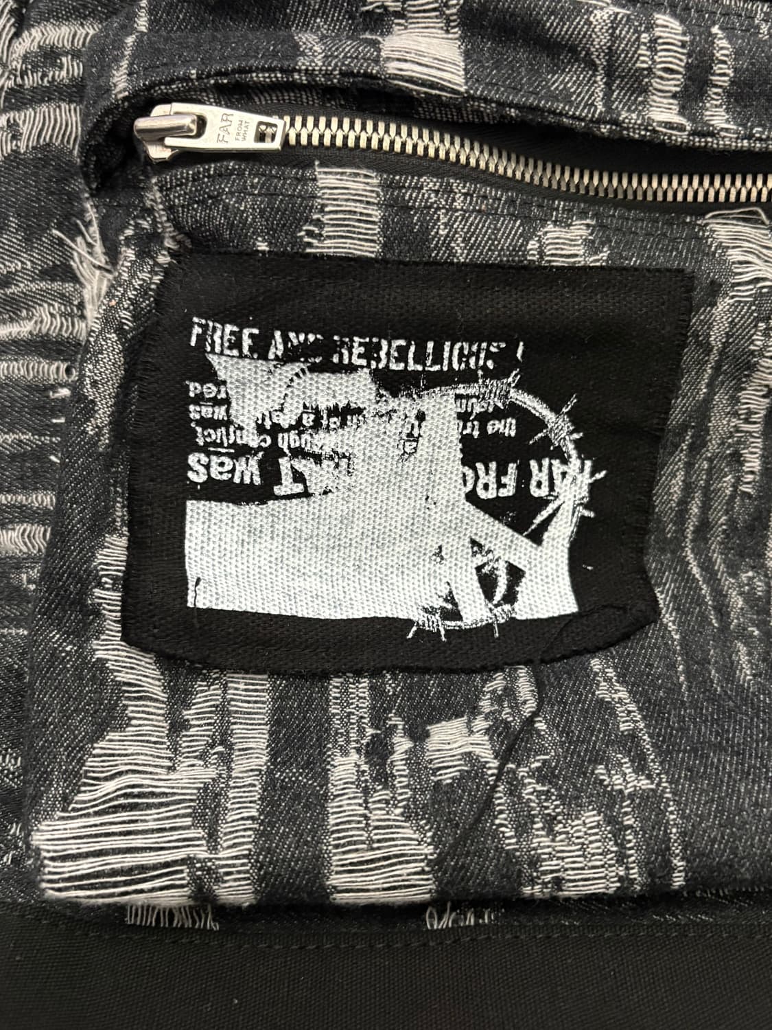 파프롬왓(파아카이브) 파 패치 코튼 백팩 팝니다 상품이미지3