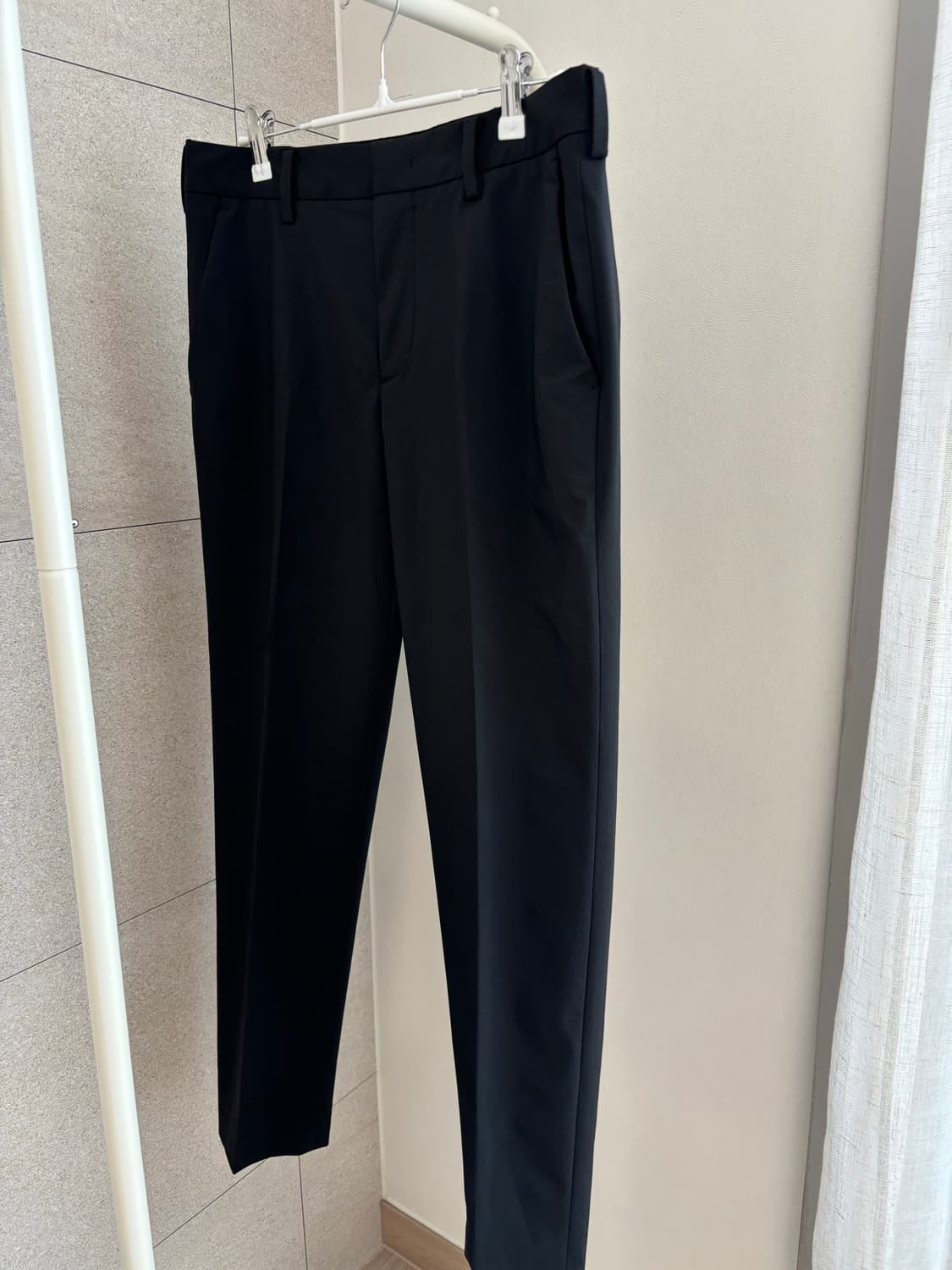 폴햄 블랙 슬랙스 바지 상품이미지2