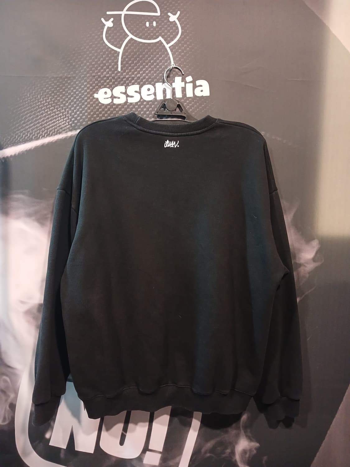 TWN 웰턴 맨투맨 블랙 상품이미지2