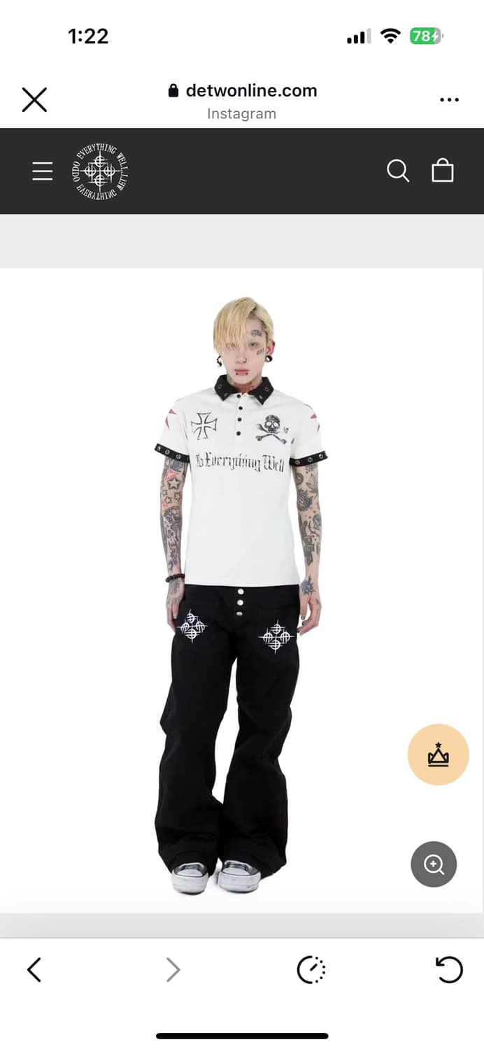 Detwonline 2000s Punk Jeans (L) 상품이미지2