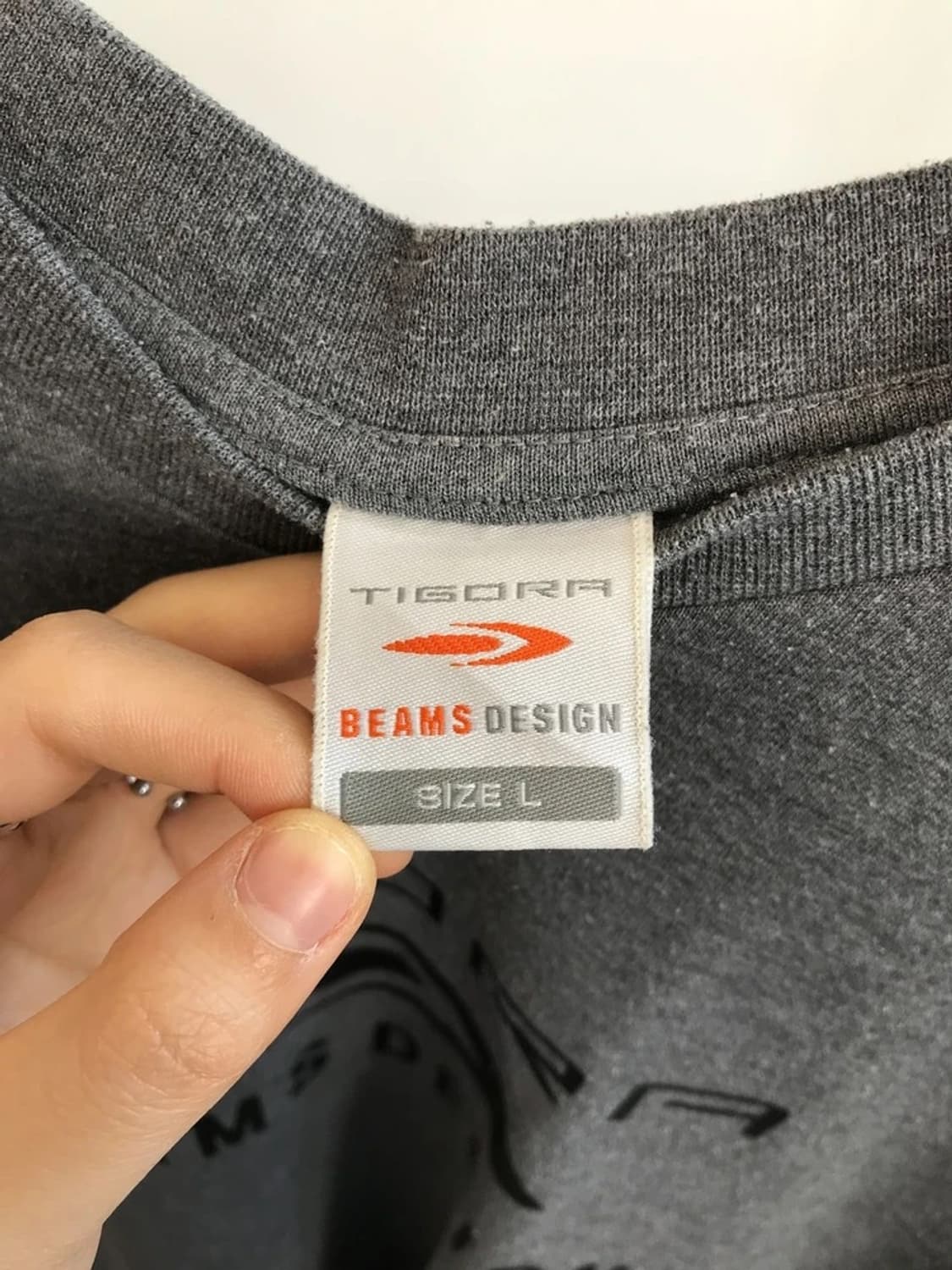 TIGORA x BEAMS DESIGN Logo Tee 상품이미지4