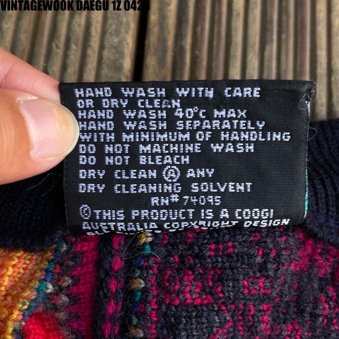 coogi 쿠지 케이블니트 상품이미지5