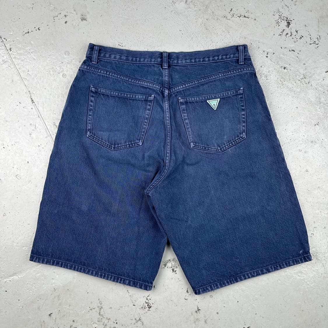 빈티지 게스 by Georges Marciano 네이비 데님 쇼츠 상품이미지2