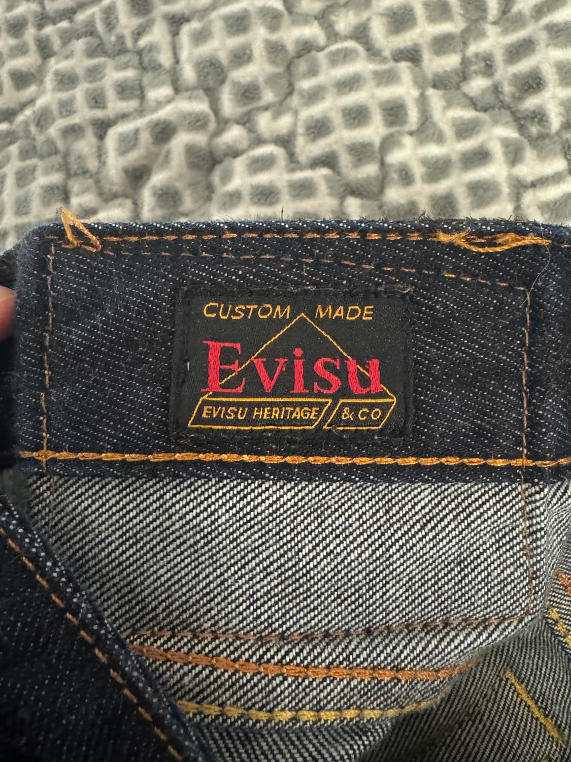 [34x34]에비수 셀비지 데님 상품이미지5