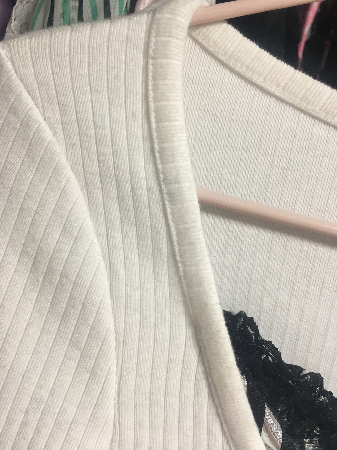 Babymetalclub 베메클 디스코 프릴 화이트탑 (판매/교환) 상품이미지4