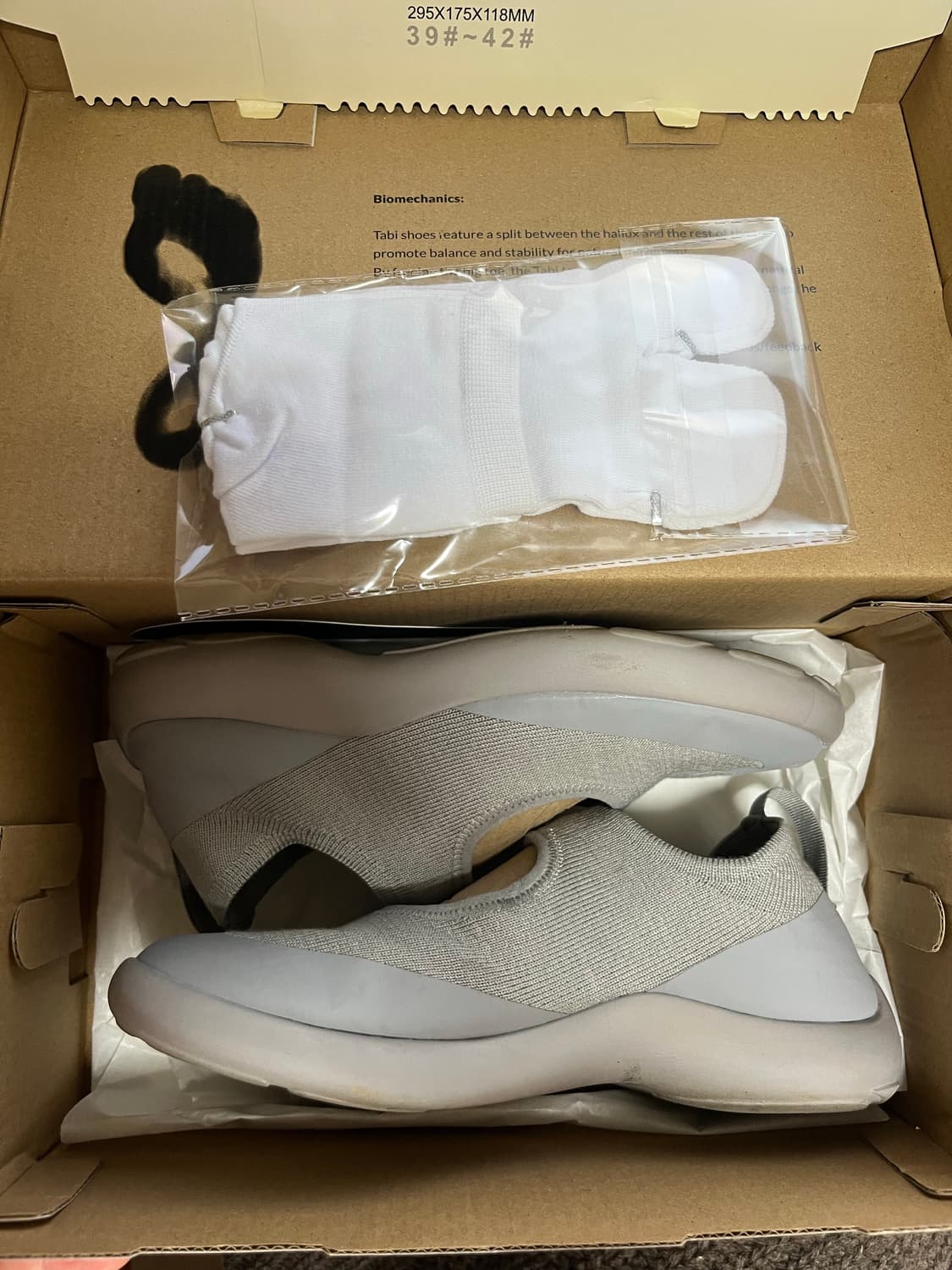 타비 우먼 샌들 그레이 - 25ss 39사이즈 상품이미지3