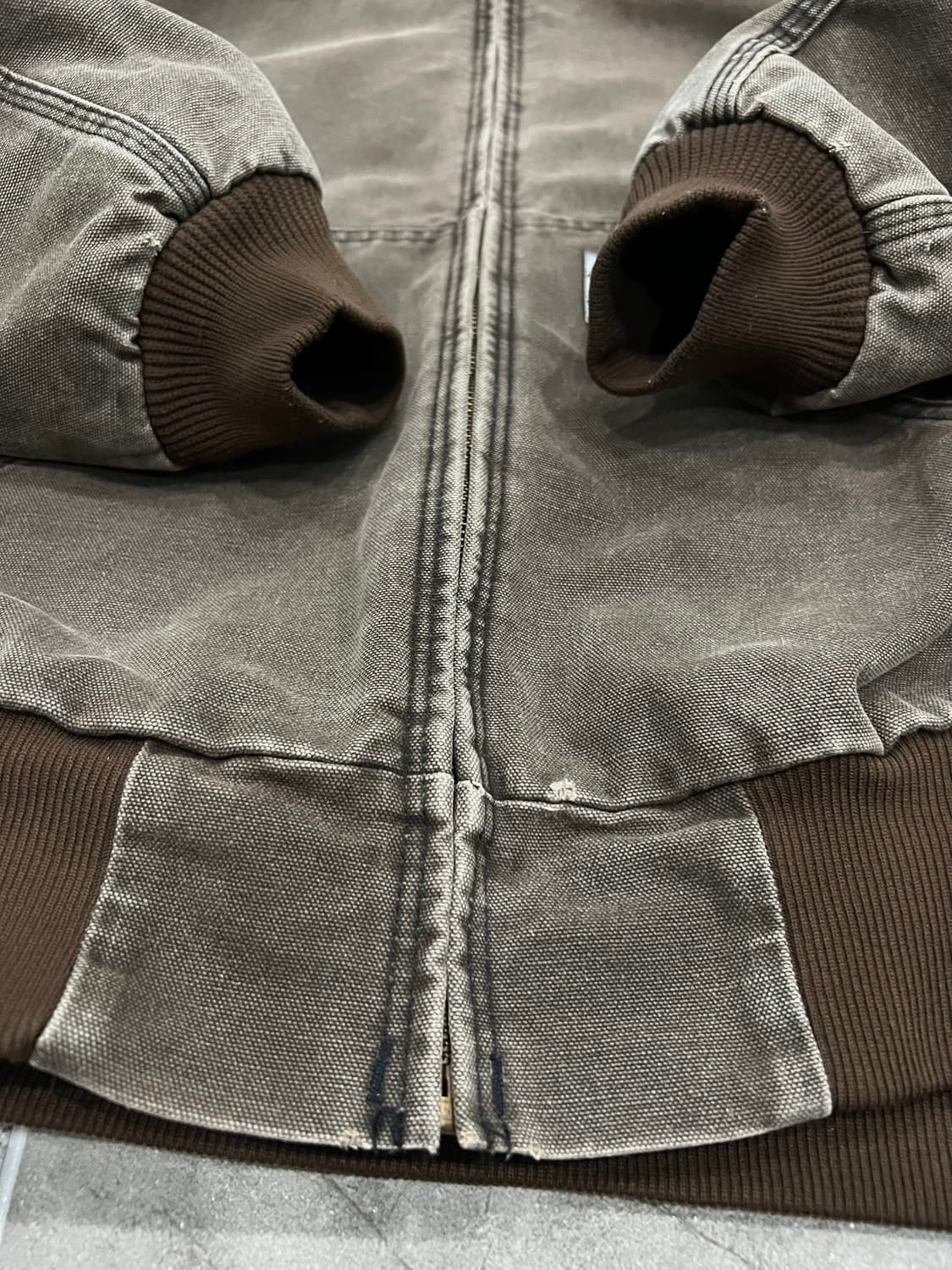 (XL) 칼하트 후드 덕 액티브 자켓 JQ282(J06 CHT) 체스트넛 상품이미지6
