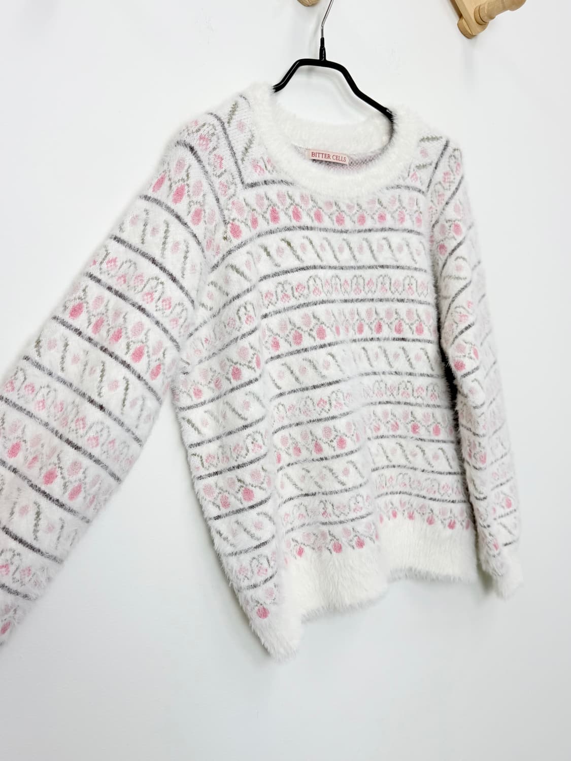 비터셀즈 앙고라 가든 플라워 니트 24년 상품이미지5