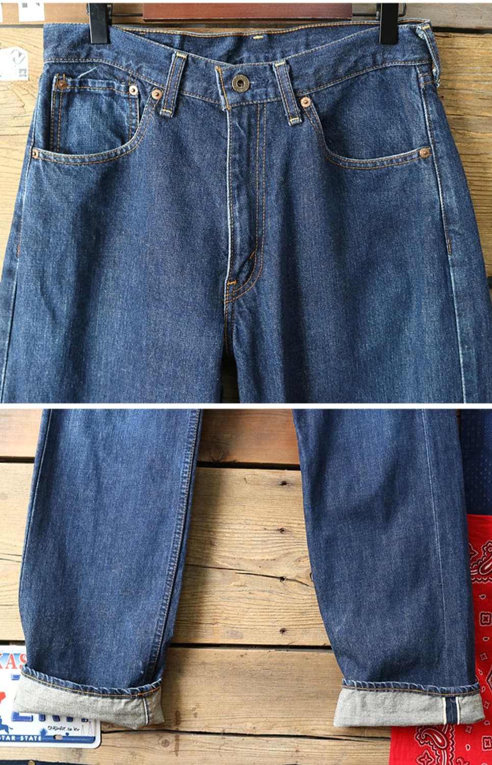 
일본판 90S LEVIS 리바이스 504 빈티지 셀비지 데님

세탁완료 상품이미지3