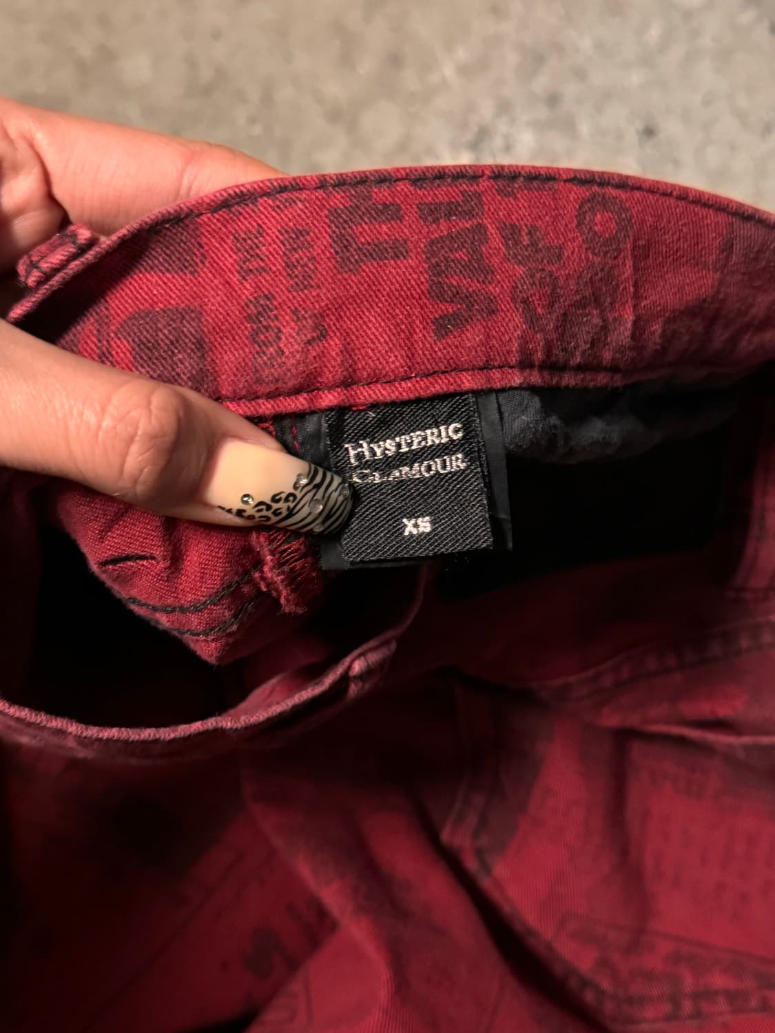 HYSTERIC GLAMOUR x NEWYORK DOLLS 스키니진 상품이미지9