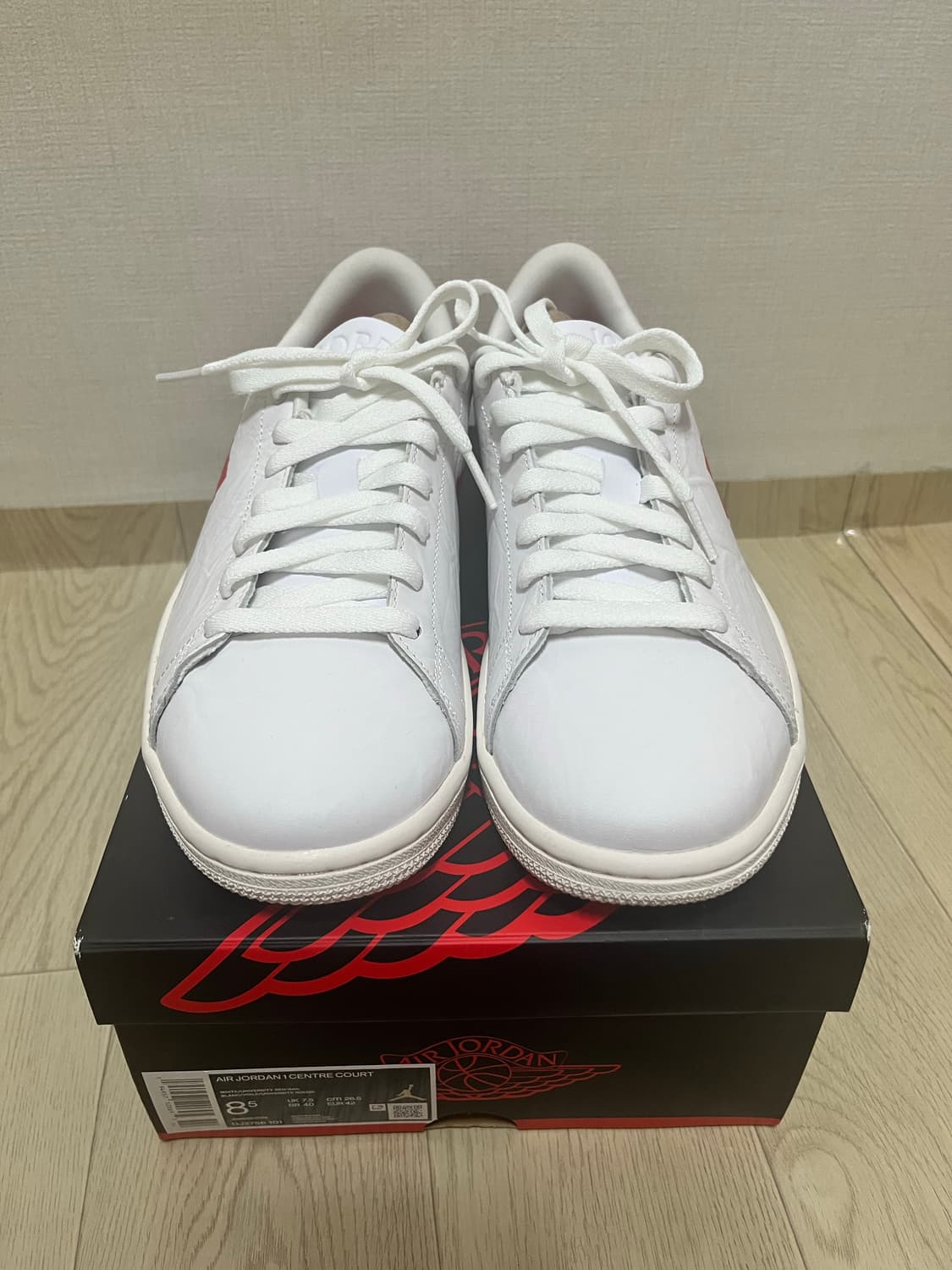 나이키 에어 조던 1 센터 코트 흰빨 265mm 상품이미지2