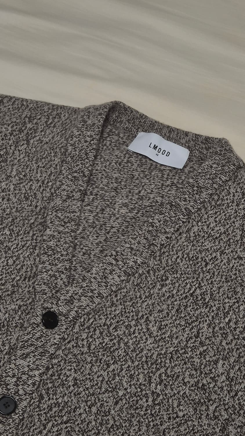 엘무드 세미오버 울100 가디건 (48/마라케시) 상품이미지3