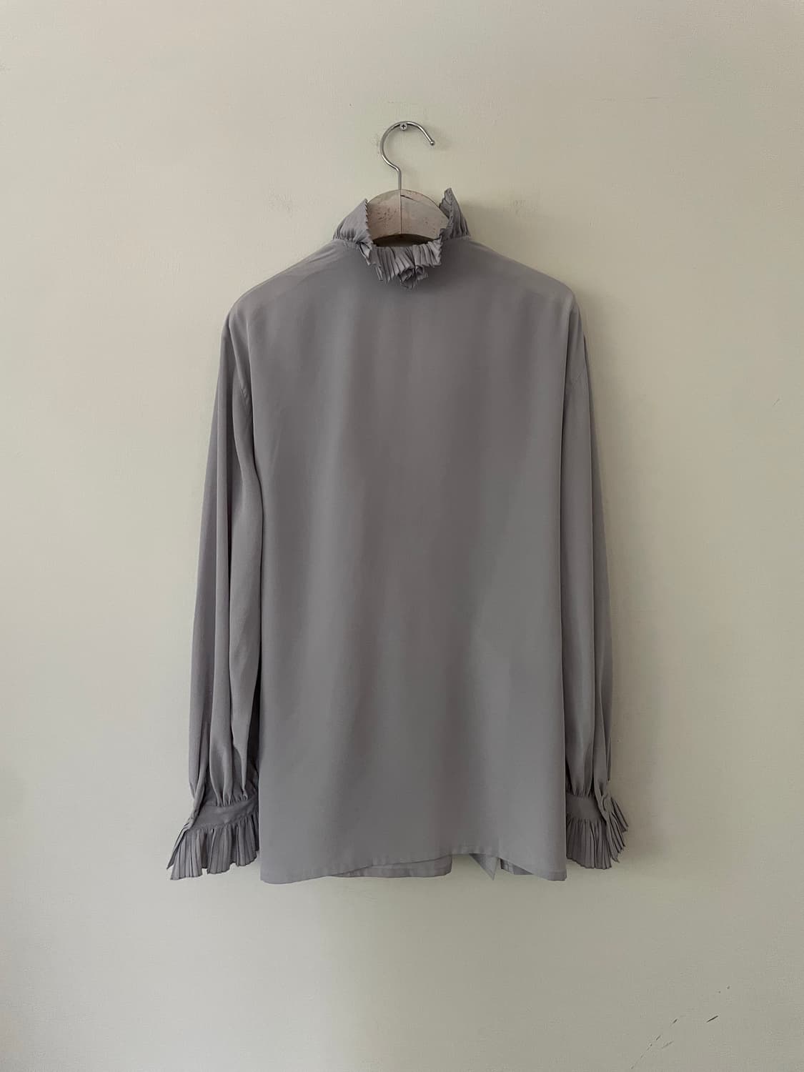 Christian Dior pleated neck wrap blouse 상품이미지7