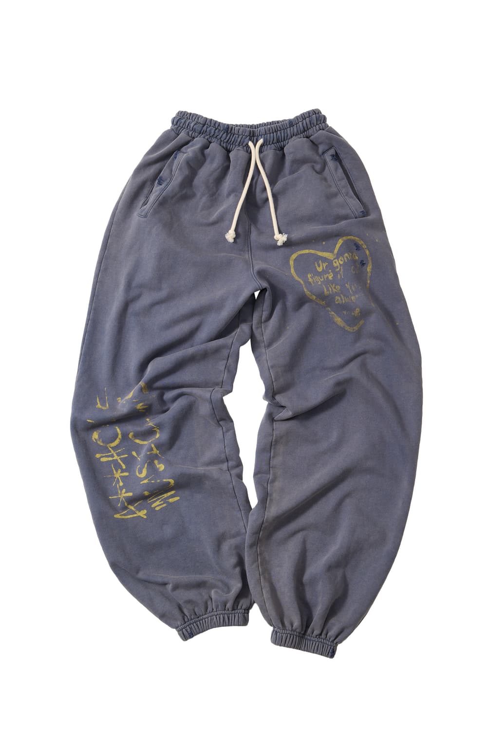 wknd project DAMAGED WASHED SWEAT PANTS  상품이미지4